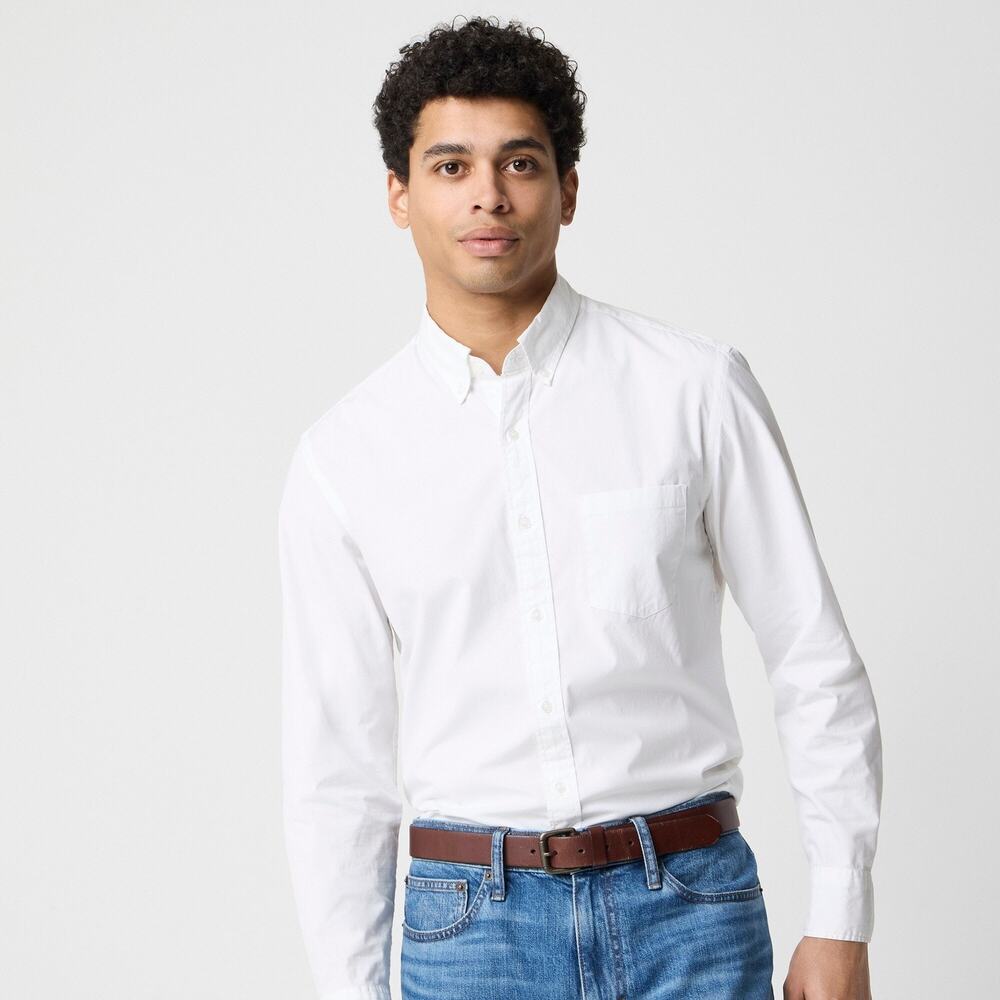 J. Crew Factory Slim Untucked flex casual shirt